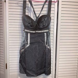 Sexy silver Marciano dress